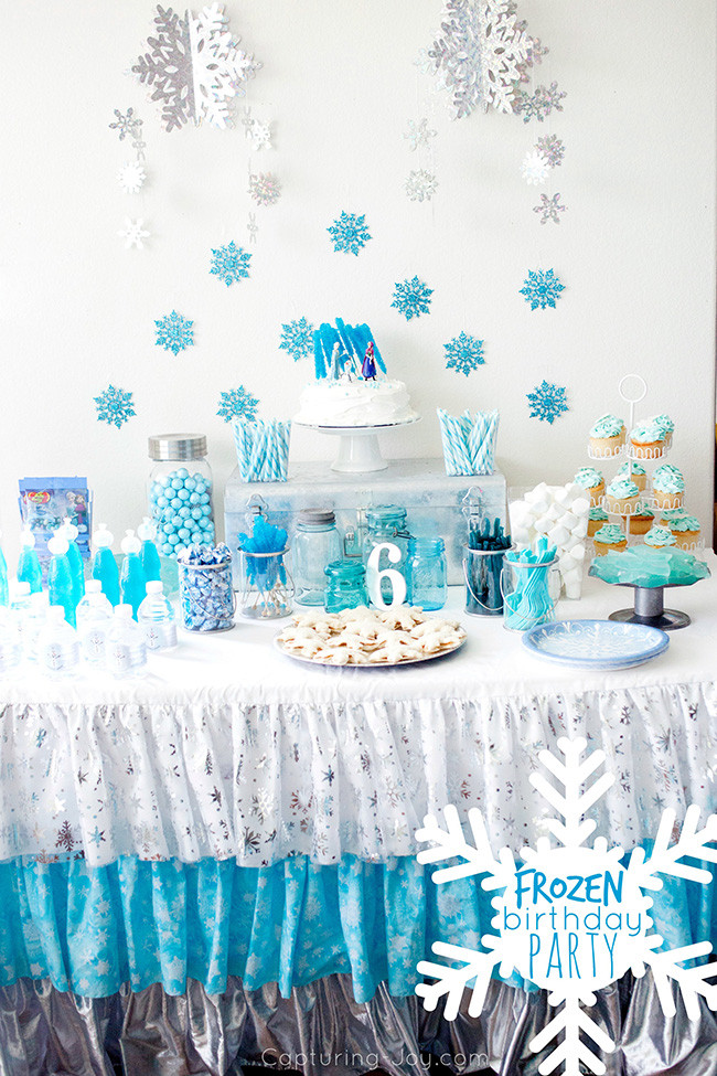 Frozen Birthday Party Decorations
 Frozen Birthday Party Capturing Joy with Kristen Duke