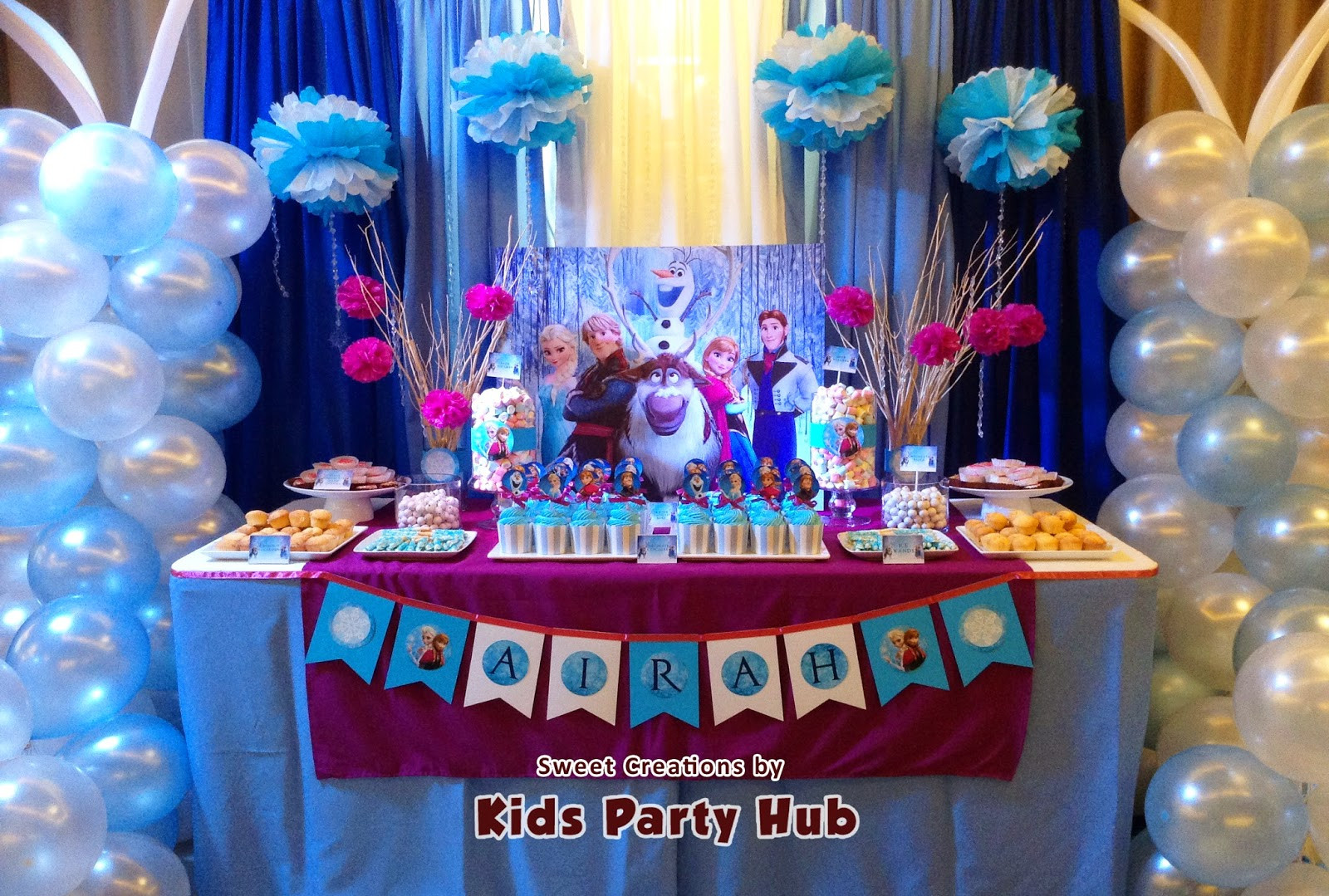 Frozen Birthday Party Decorations
 Kids Party Hub Disney Frozen Themed Party Airah s 7th