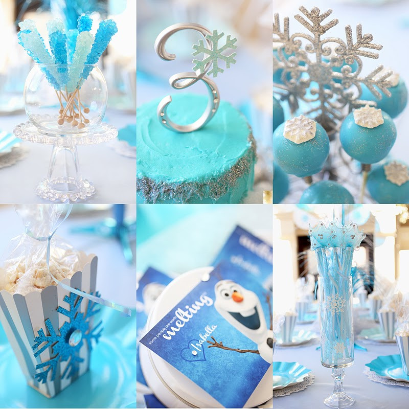 Frozen Birthday Party Decorations
 Tiffany Bills Designs FROZEN Birthday Party