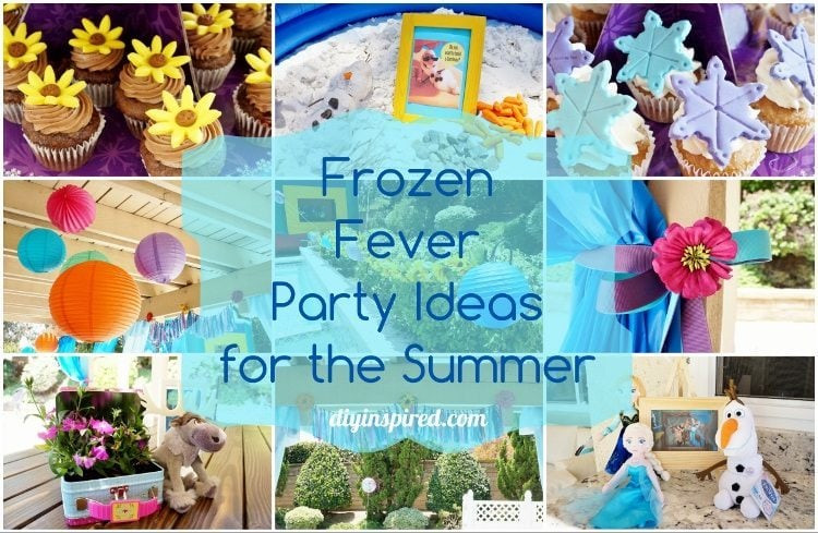 Frozen Summer Birthday Party Ideas
 Frozen Fever Birthday Party for the Summer DIY Inspired