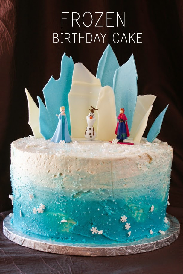 Frozen Themed Birthday Cakes
 My Gluten Free Bakery Layer Cake Frozen Theme