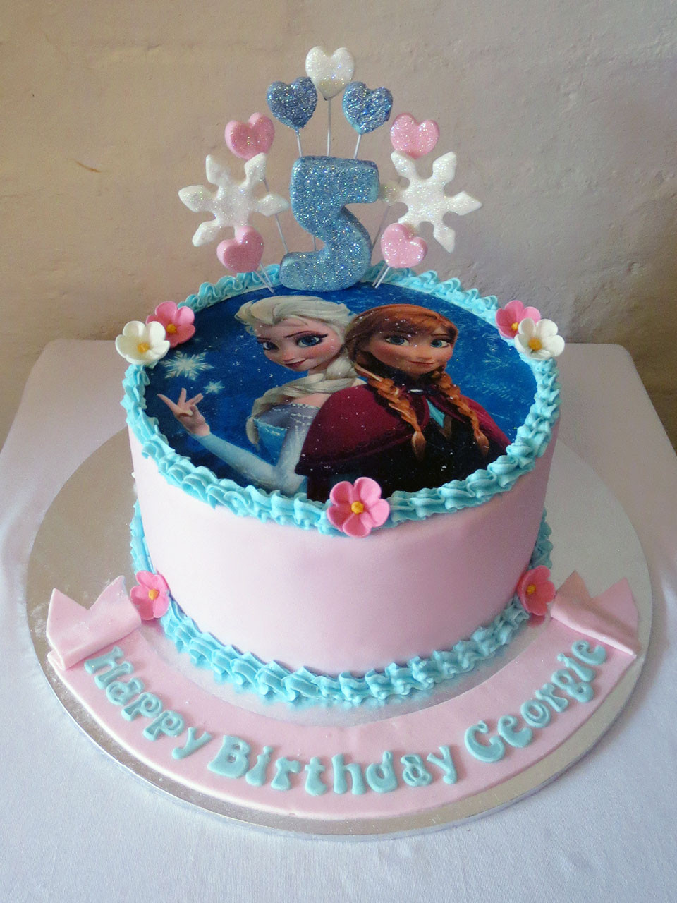 Frozen Themed Birthday Cakes
 Three Sweeties Gallery Three Sweeties