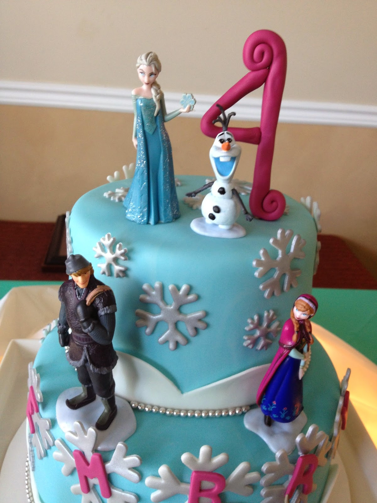 Frozen Themed Birthday Cakes
 Sugar Love Cake Design Frozen Birthday Cake