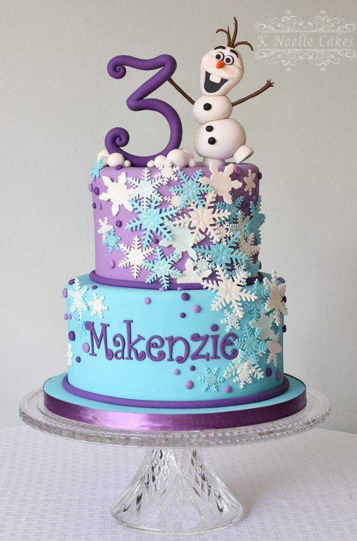 Frozen Themed Birthday Cakes
 Cake Inspiration "Frozen"