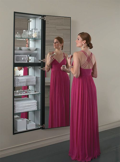 Full Length Bathroom Mirror
 Full Length Mirror Cabinet by Robern