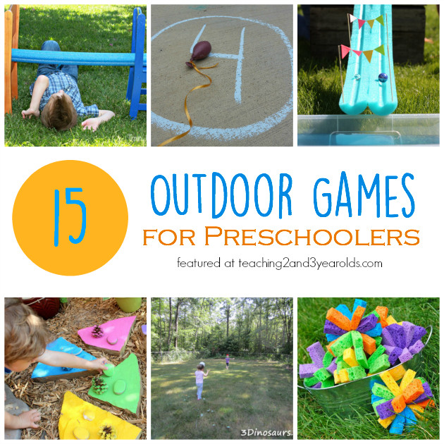 Fun Activities For Preschoolers
 15 Fun Outdoor Games for Preschoolers