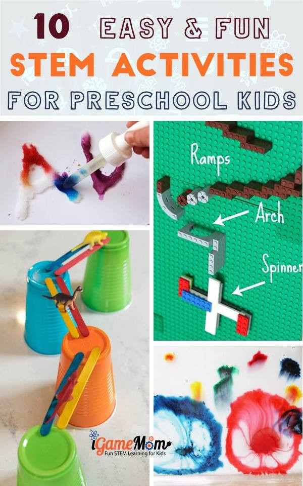 Fun Activities For Preschoolers
 10 STEM Activities for Preschoolers and Toddlers