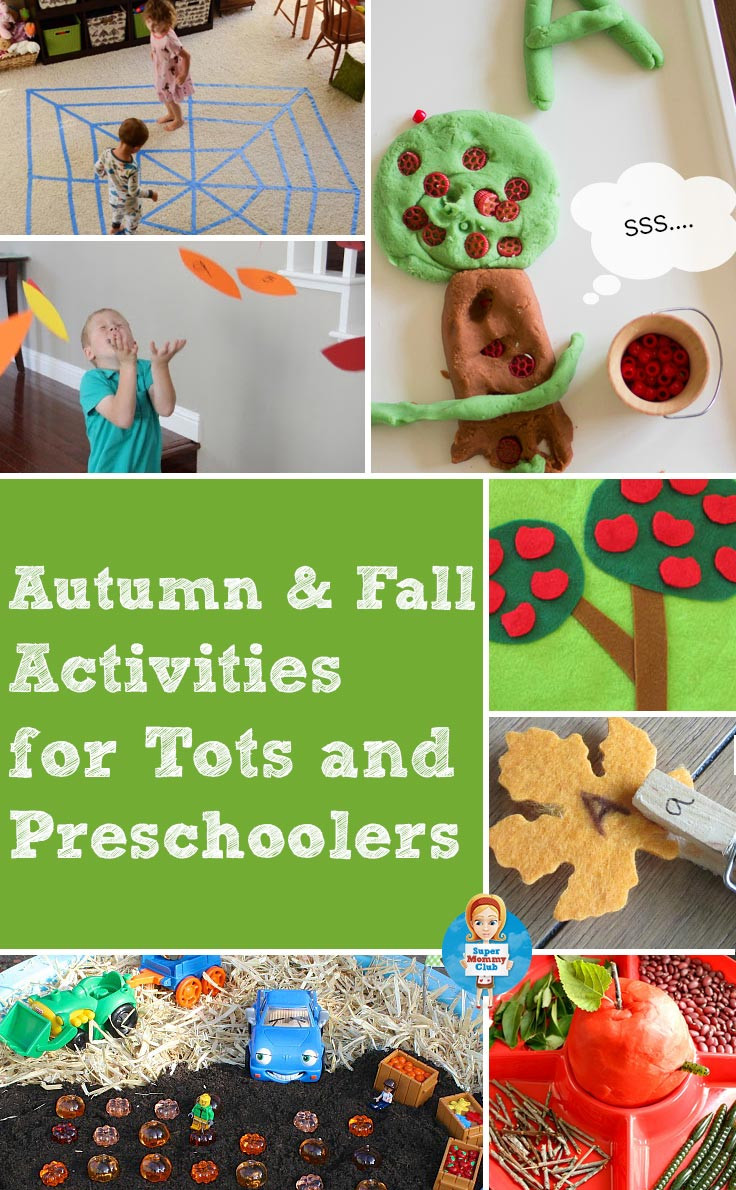 Fun Activities For Preschoolers
 Fall Playdough Mats & Other Fall Activities