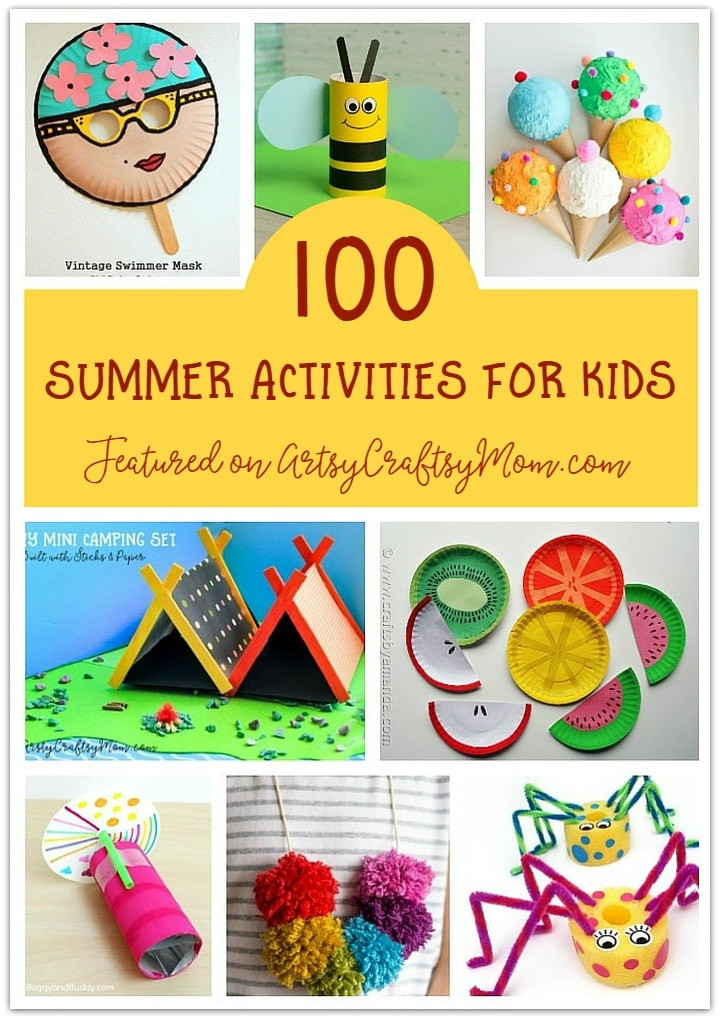 Fun Activities For Preschoolers
 100 Summer Crafts & Activities for Kids Summer Camp at