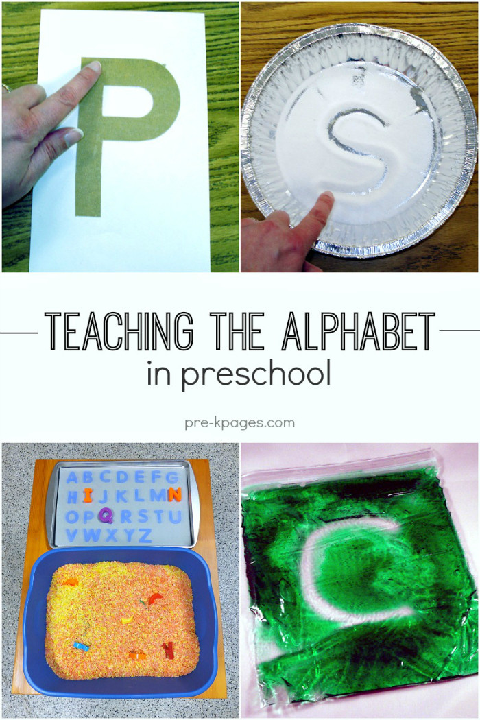 Fun Activities For Preschoolers
 Alphabet Activities for Pre K and Preschool