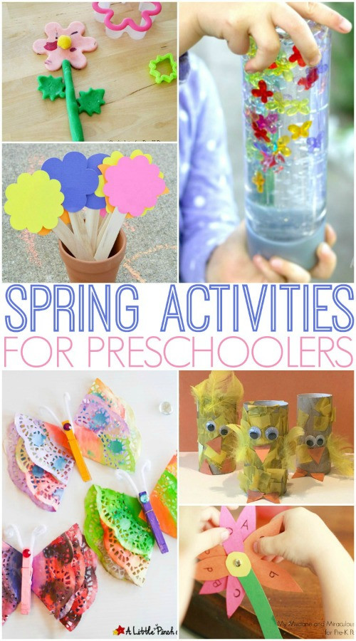 Fun Activities For Preschoolers
 Spring Activities for Preschoolers Pre K Pages