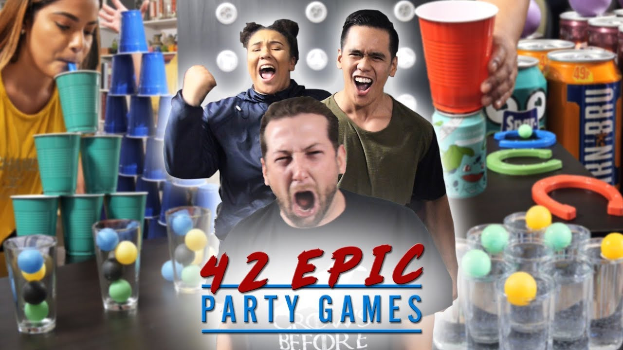 Fun Adult Parties
 42 EPIC PARTY GAMES