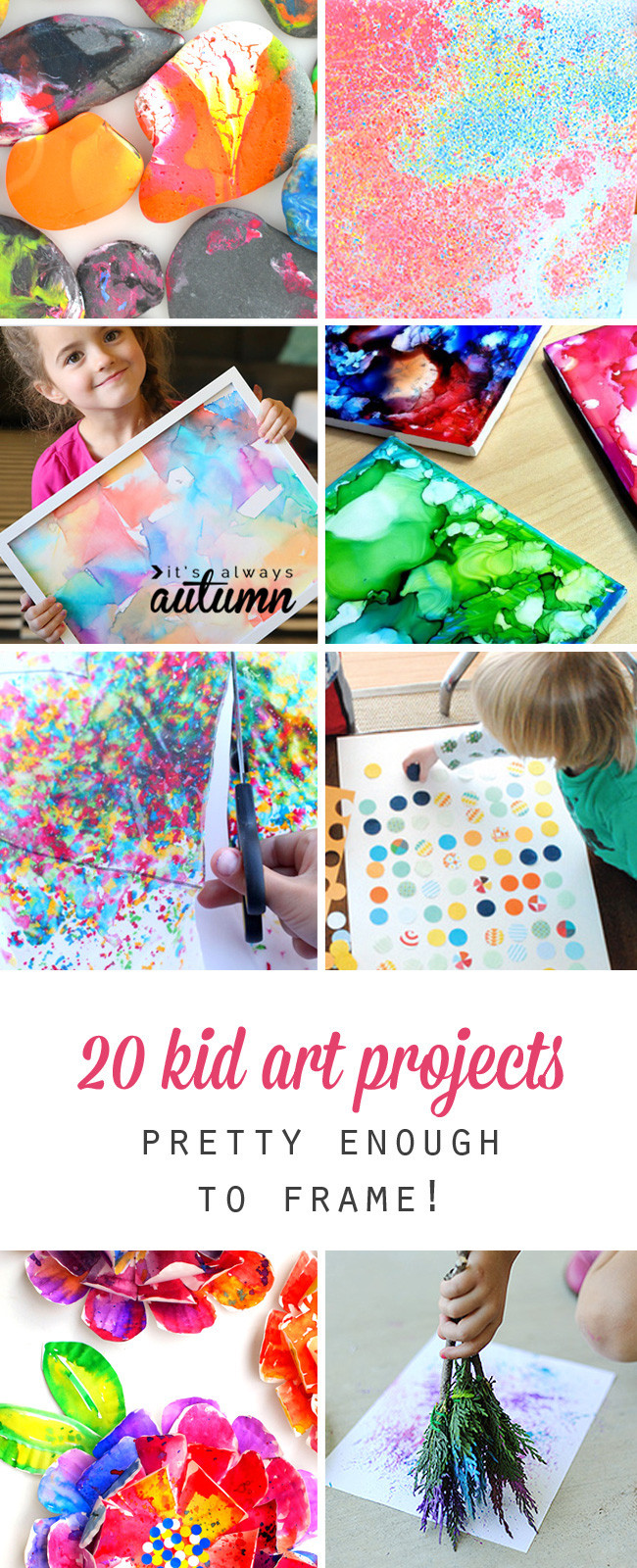 Fun Art Projects For Preschoolers
 20 kid art projects pretty enough to frame It s Always