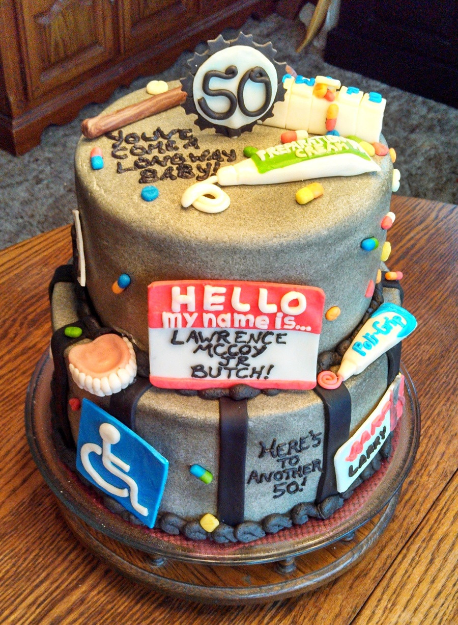 Fun Birthday Cake Ideas
 50Th Birthday Cake CakeCentral
