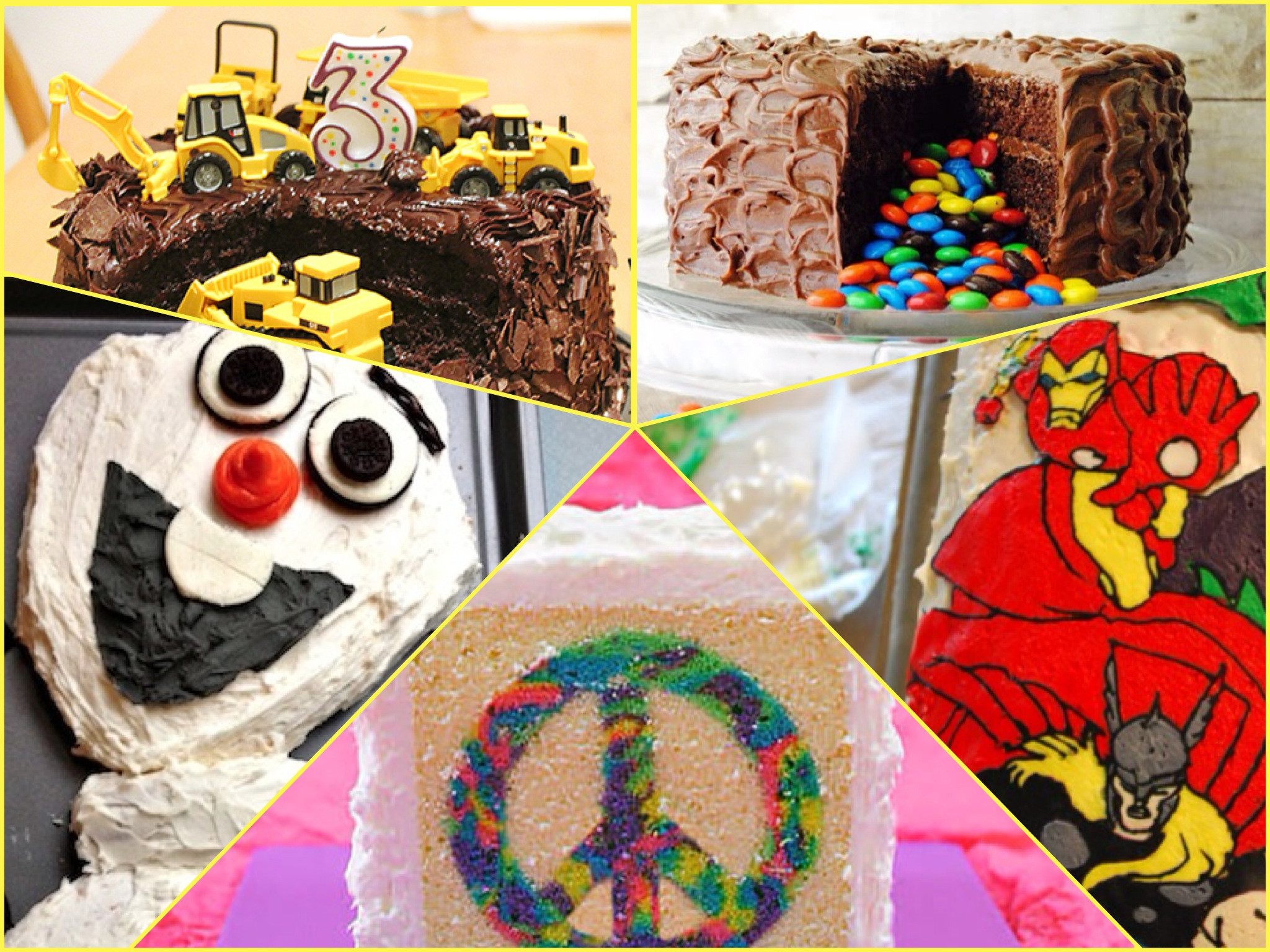 Fun Birthday Cake Ideas
 10 Easy Birthday Cake Ideas for Kids