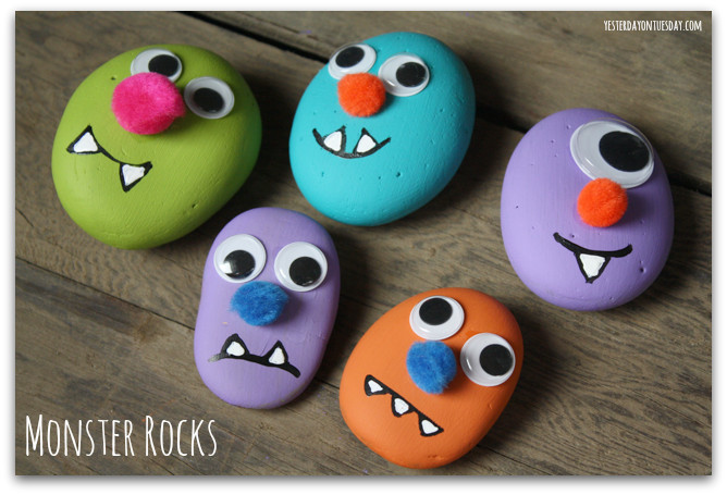 Fun Crafts To Do With Kids
 Halloween Monster Crafts and Treats The Idea Room