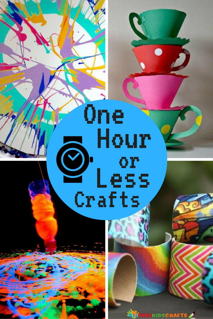 Fun Crafts To Do With Kids
 26 Quick and Easy Crafts e Hour or Less