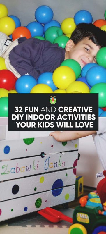 Fun DIYs For Kids
 32 Fun and Creative DIY Indoor Activities Your Kids Will Love