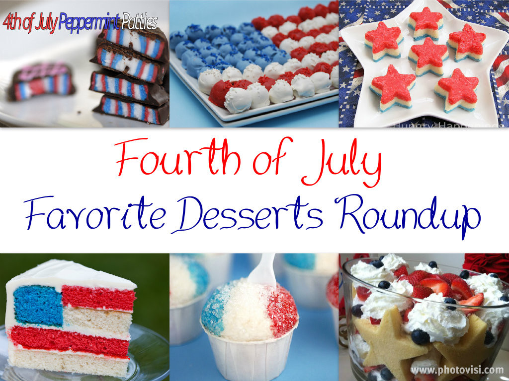 Fun Fourth Of July Desserts
 Fourth July Dessert Roundup