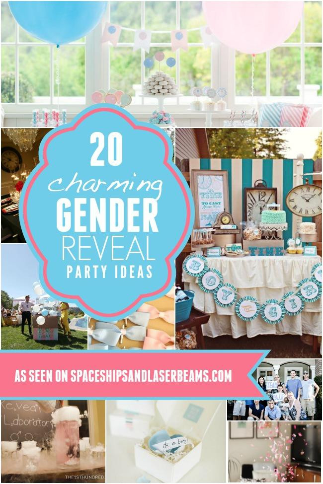 Fun Gender Reveal Party Ideas
 A Book Themed Gender Reveal Party Spaceships and Laser Beams