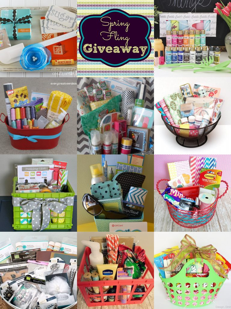 Fun Gift Basket Ideas
 Spring Fling Baskets Giveaway HoneyBear Lane