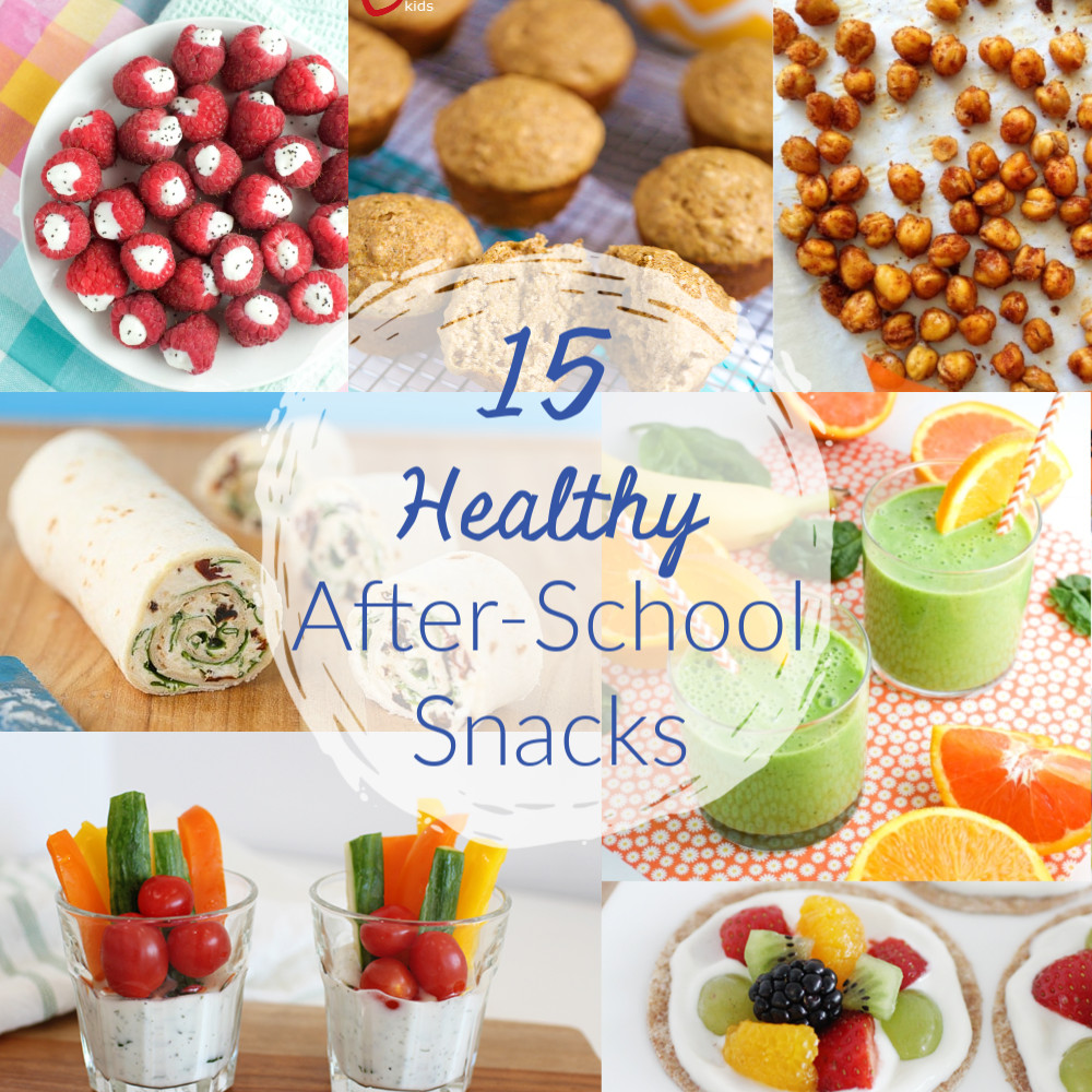 Fun Healthy Snacks
 15 Healthy After School Snacks