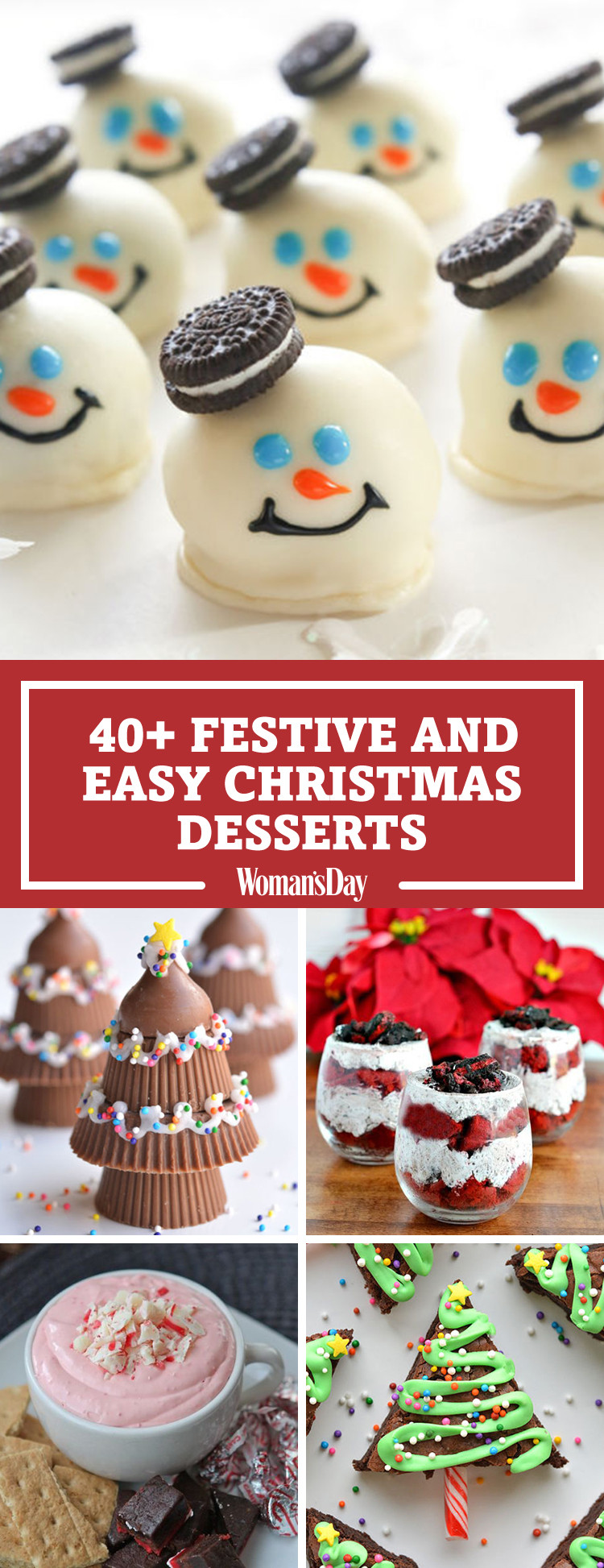 Fun Holiday Desserts
 57 Easy Christmas Dessert Recipes Best Ideas for Fun