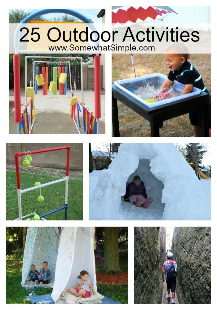 Fun Outdoor Activities For Kids
 The Great Outdoors 25 Outside Activities for Kids