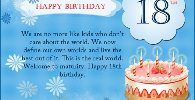Funny 18 Birthday Quotes
 FUNNY 18TH BIRTHDAY QUOTES FOR BROTHER image quotes at