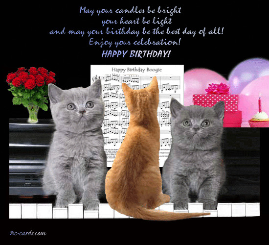 Funny Animated Birthday Cards Free
 Sparkle your loved ones Birthday with some Fun and Cat