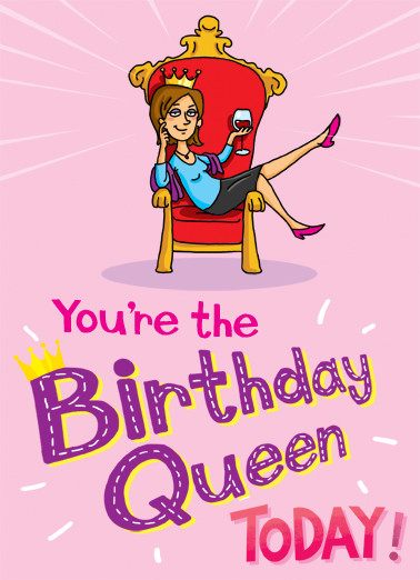 Funny Animated Birthday Cards Free
 Funny Birthday Ecard "Rule Everybody" from CardFool