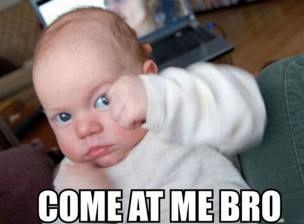 Funny Baby Quotes And Sayings
 40 Best Cute Funny Baby Memes