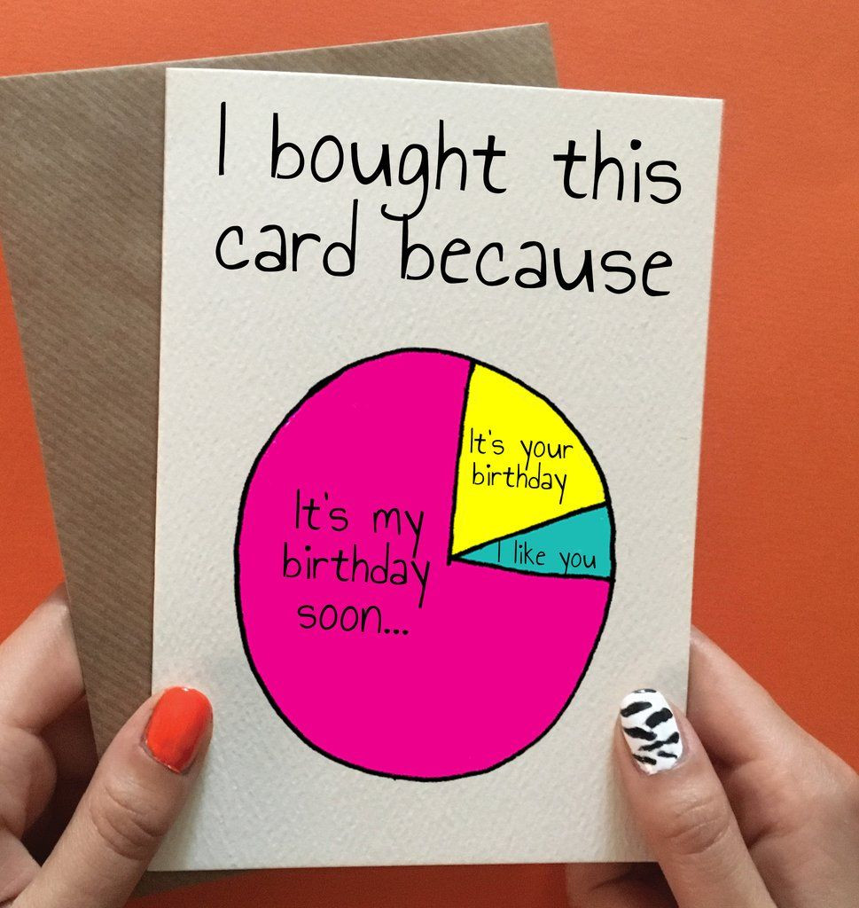 Funny Birthday Card Ideas
 Because Gifts