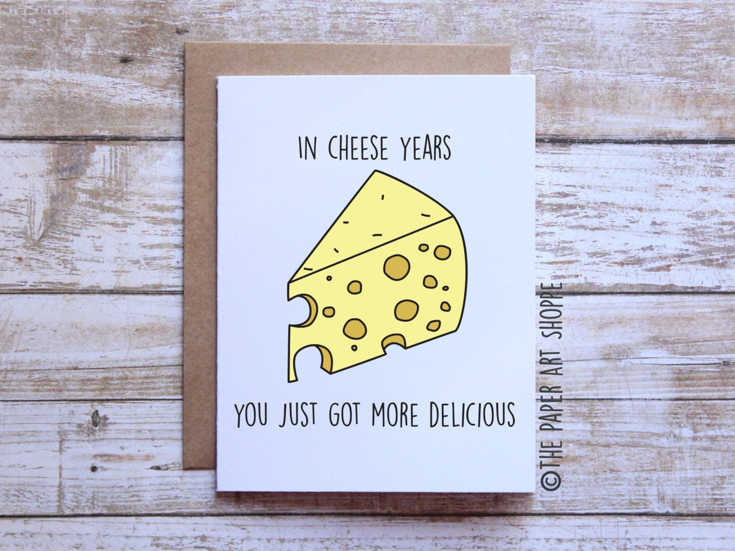 Funny Birthday Cards For Grandpa
 Funny Birthday Card In cheese years you just got more