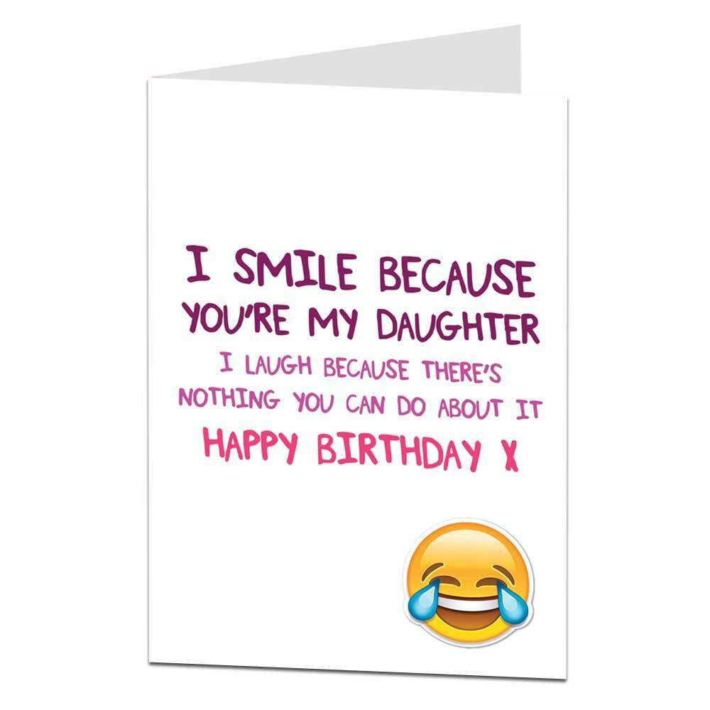 Funny Birthday Cards For Mom From Daughter
 Funny Happy Birthday Card For Daughter Daughter s 21st