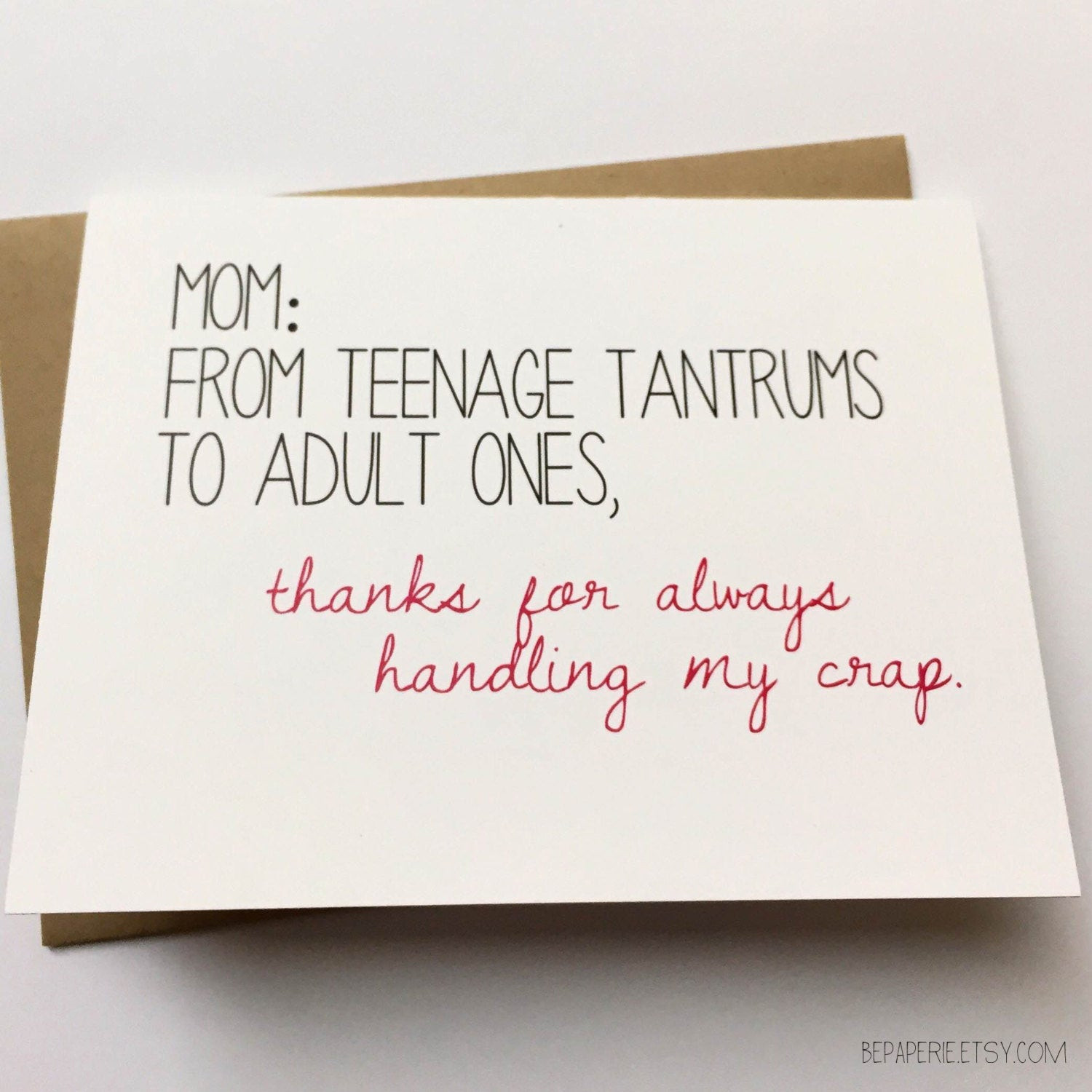 Funny Birthday Cards For Mom From Daughter
 Mom Card Funny Card for Mom Mom Birthday Card Funny
