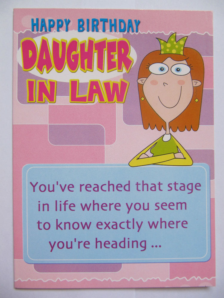 Funny Birthday Wishes For Daughter
 FANTASTIC FUNNY ONE BOUTIQUE TO ANOTHER DAUGHTER IN LAW