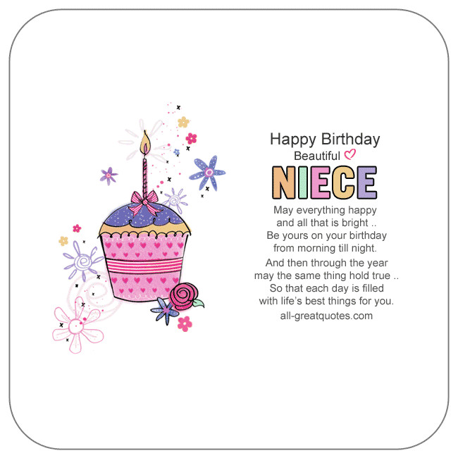 Funny Happy Birthday Quotes For Niece
 Animated Birthday Cards For