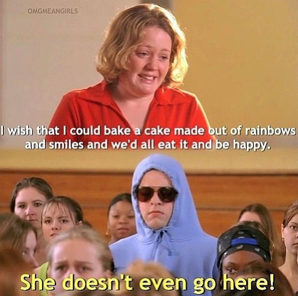 Funny Mean Girls Quotes
 11 best Floor Theme Mean Girls images on Pinterest