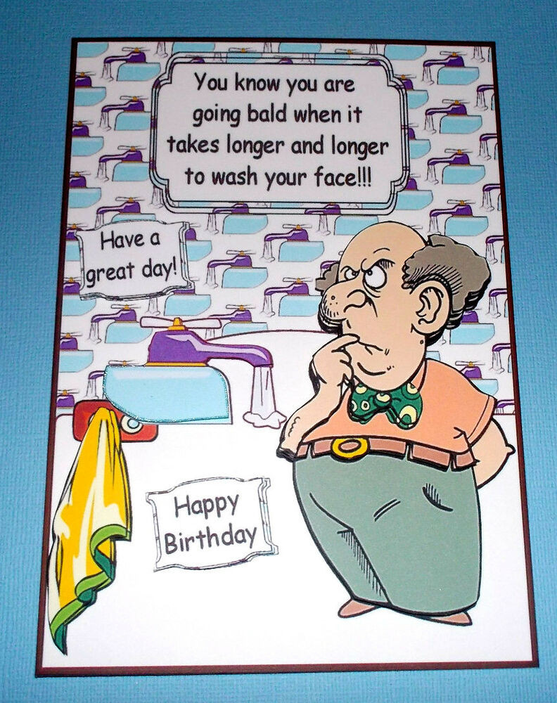 Funny Old Man Birthday Cards Printable