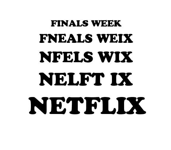 Funny Quotes About Finals
 Assorted College School Finals Week Netflix Funny Decal