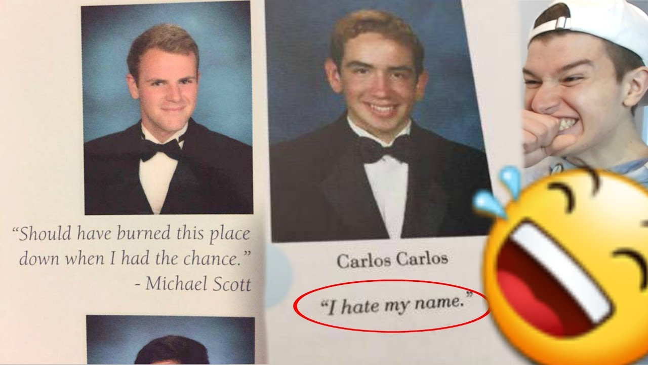 Funny Quotes About High School
 Funniest High School Yearbook Quotes