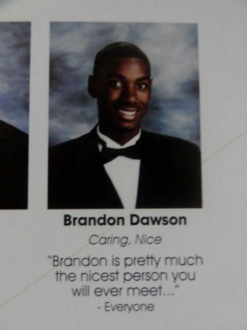 Funny Quotes About High School
 Best senior yearbook quote of all time