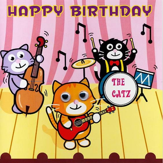 Funny Singing Birthday Cards
 free happy birthday cat greetings