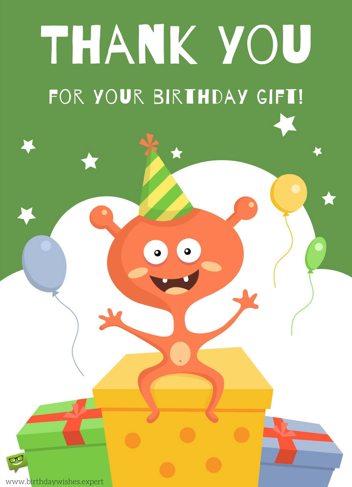 Funny Thank You Quotes For Birthday Wishes
 Thank you for your Birthday Wishes & For Being There