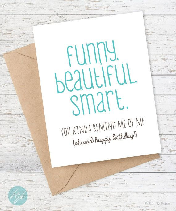 Funny Things To Write On Birthday Cards
 Girlfriend Birthday Card Friend Birthday Funny by