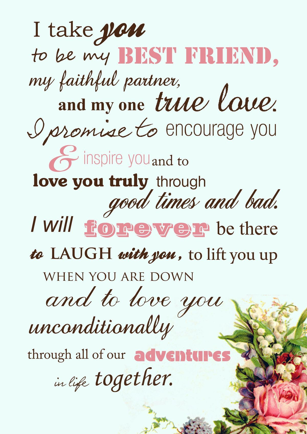 Funny Wedding Vows Examples
 traditional wedding vows best photos