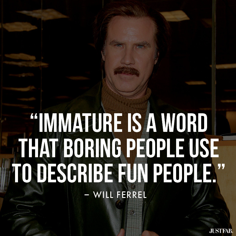 Funny Will Ferrell Quotes
 Inspiring Quotes about Fashion Life and Love