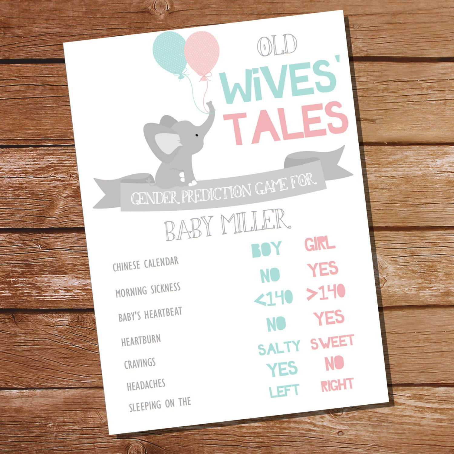 Games For Baby Reveal Party
 He or She Gender Reveal Party Game Gender by SunshineParties