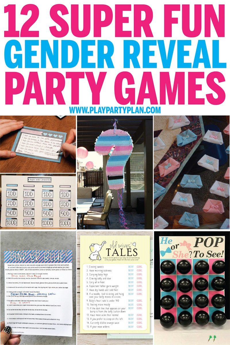 Games For Baby Reveal Party
 12 of the Best Gender Reveal Party Games Ever Play Party